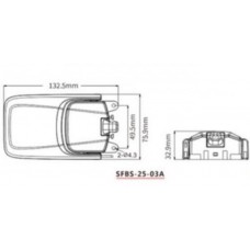 Поплавковый выключатель помпы SEAFLO 25 Ампер (SFBS-25-03A)