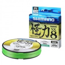 Шнур Shimano Kairiki SX8 PE 150 m 0.07 mm 4.5 kg (2266.78.88)