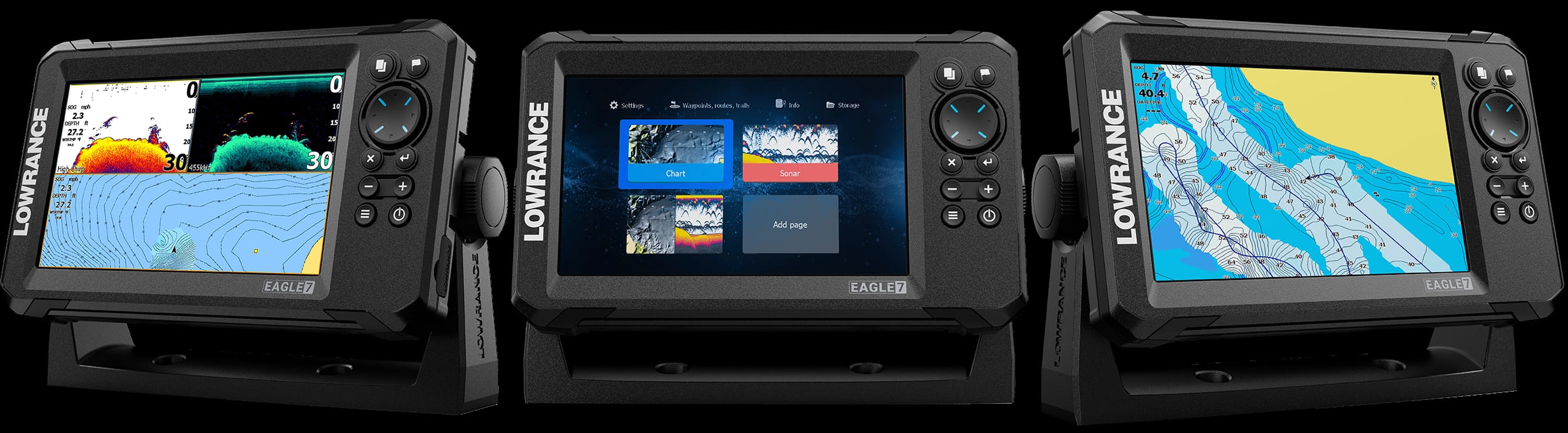 Эхолот Lowrance Eagle 7 SplitShot HD